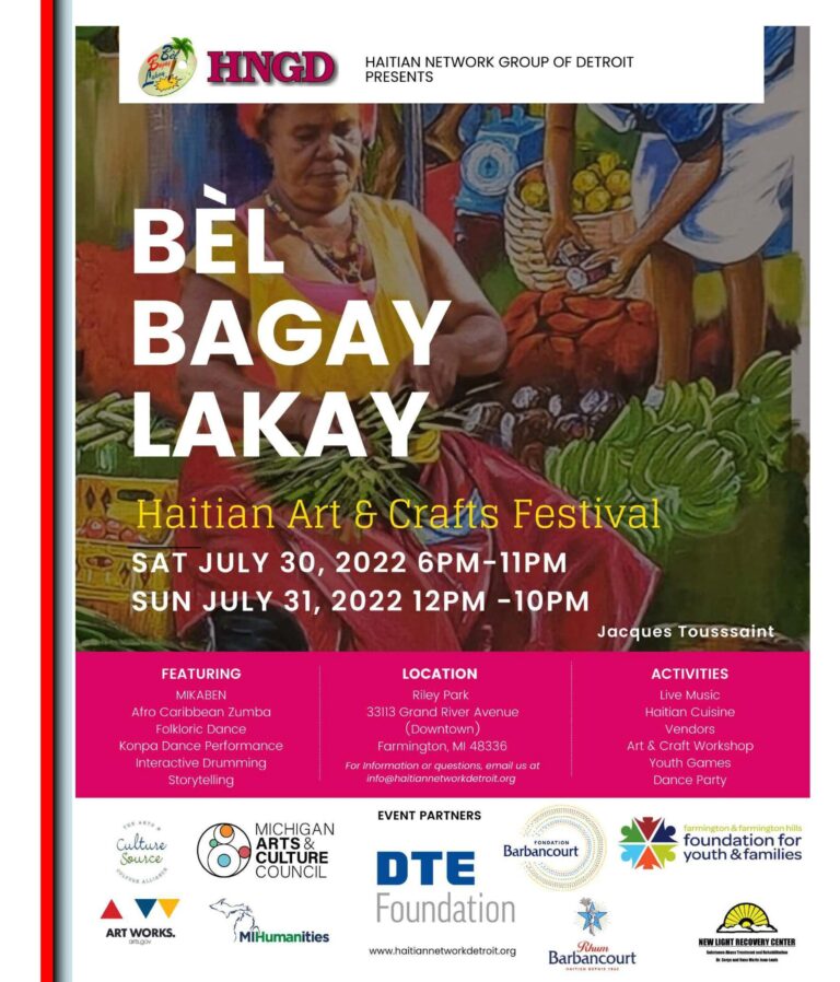 Bèl Bagay Lakay Festival – Haitian Network Group of Detroit